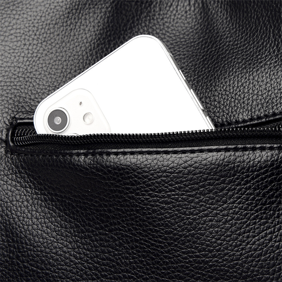 Leopard print shoulder tote bag - Image 11