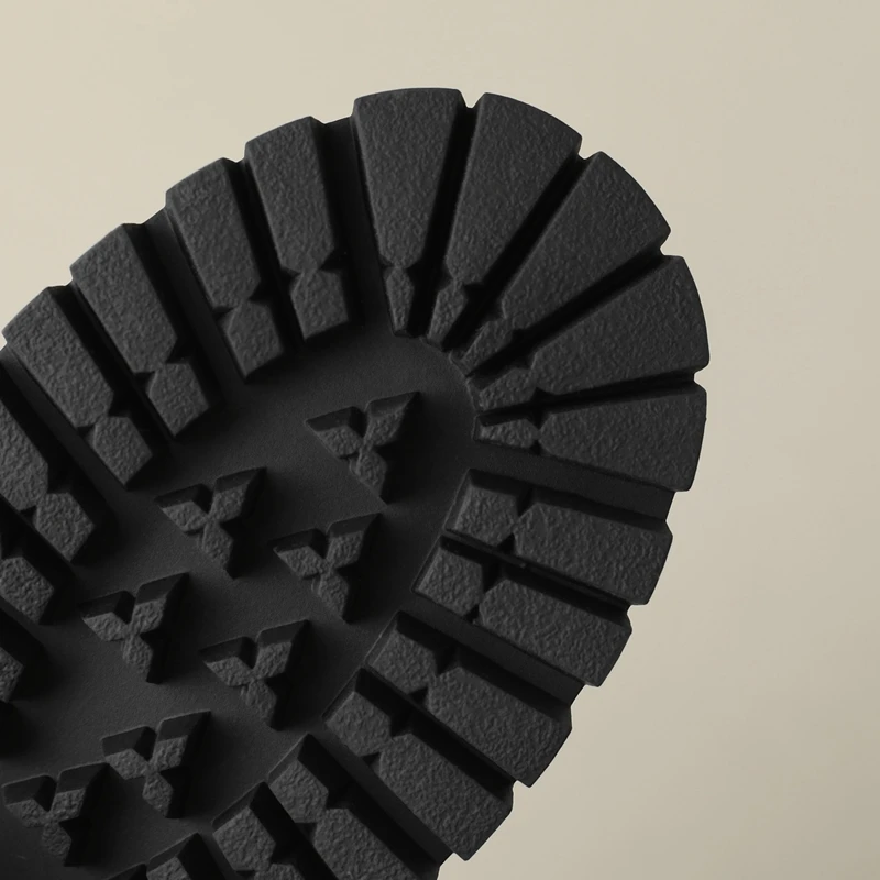 Round toe thick sole lace-up oxford casual shoes - Image 7