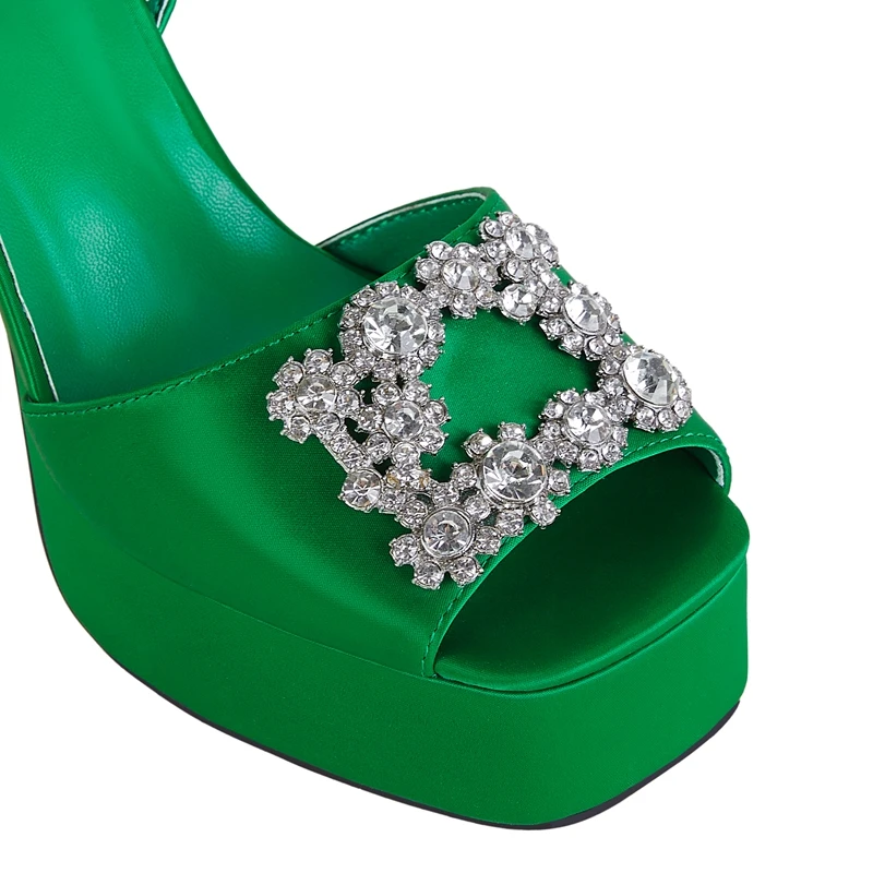 Waterproof platform high heel open toe sandals - Image 15