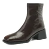 S3b2f5be73003446abfef48f130d1b2d4Y.webp Genuine leather ankle boots with zipper and wool lining