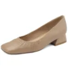 S3eeed3436f754ad88d12a4c9ad5acb37W.webp Low heels genuine leather square toe pumps