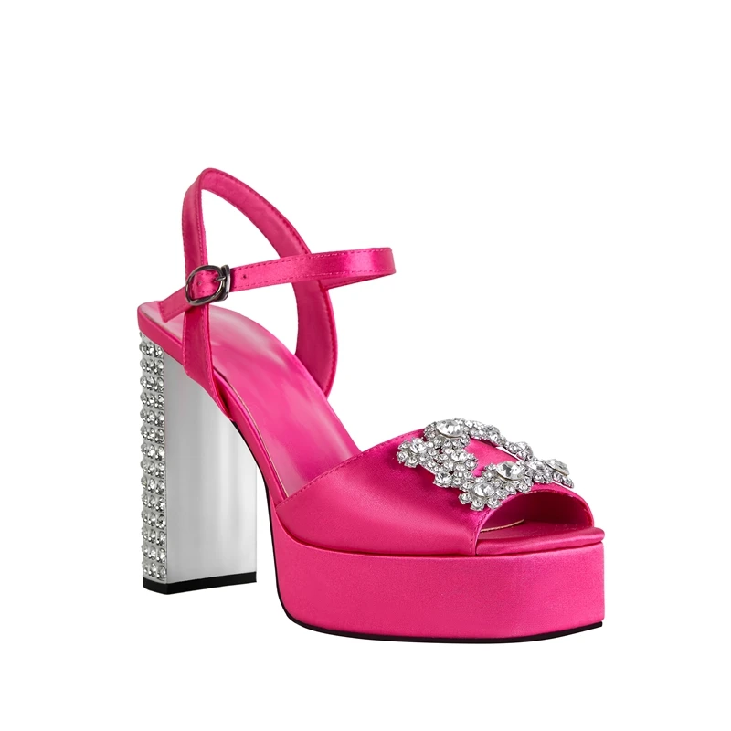 Waterproof platform high heel open toe sandals - Image 18