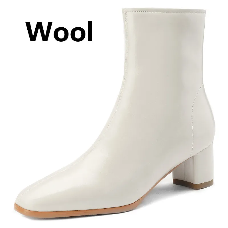 Brown patent leather ankle boots - Image 5