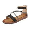 Bohemian wedge sandals for women
