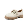 S6748f727685a4d81bd7cb6be3417960dG.webp Round toe thick sole lace-up oxford casual shoes