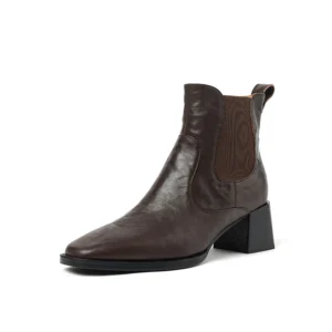 S749d91a4b25f488aab5394ea11a7e437B.webp Ankle boots with elastic side and chunky heel