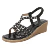 Wedge non-slip summer walking sandals