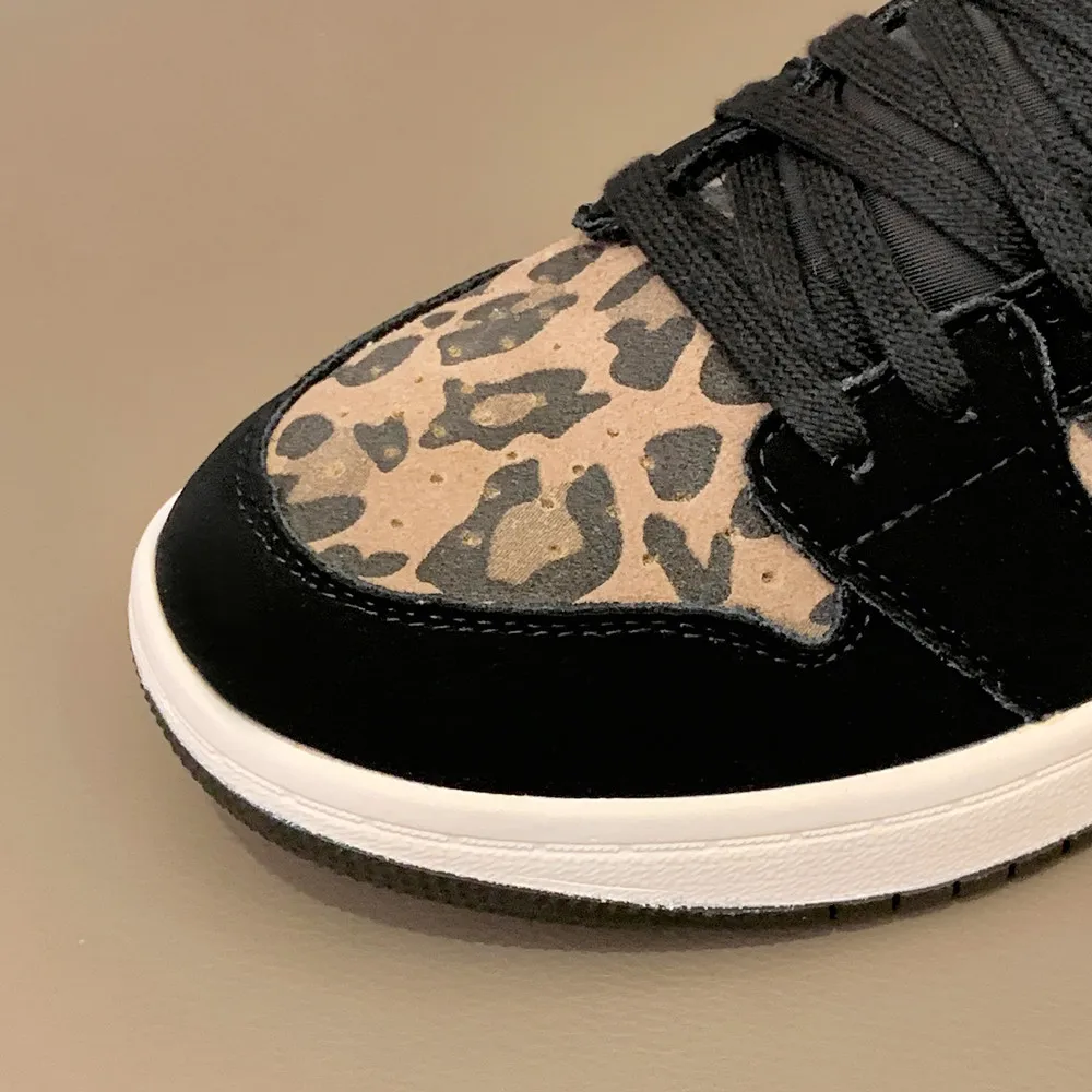 Lace-up genuine leather warm sneakers - Image 3