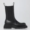 Custom leather chelsea boots for winter