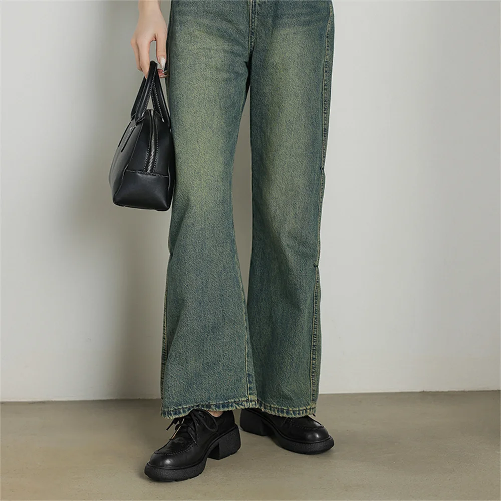 Punk high heel platform shoes in genuine leather - Image 9