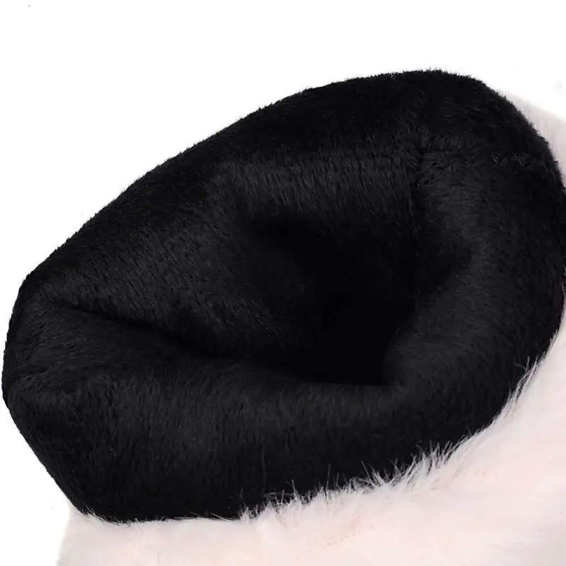 Fashion snow boots with chunky heels and square toe - Image 6