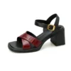 Sa6c085ba05514214b23607402209f13aQ.webp Elegant genuine leather high heel sandals with buckles