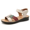 Open toe colorful casual sandals