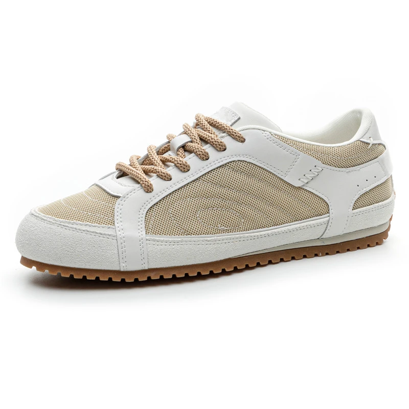 Suede leather casual sneakers for women - Image 8