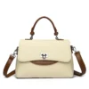 Crossbody bag soft pu leather large capacity