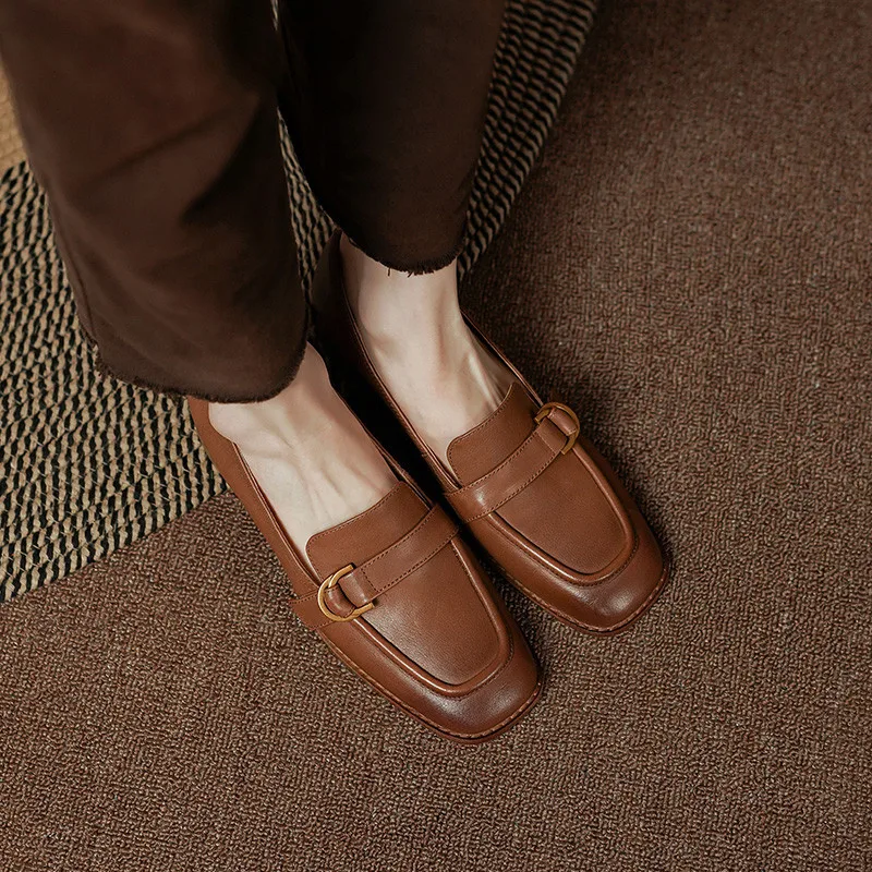 Elegant brown loafers - Image 6