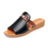 Genuine leather summer sandals for women