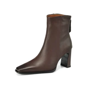Sf4817b0380f242fb94c2374e511da6583.webp Genuine leather thick heel retro ankle boots