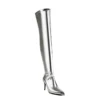 Sfb76ec6f674744edb8f90475b4bacbaeC-1.webp Thigh high elastic heeled winter boots